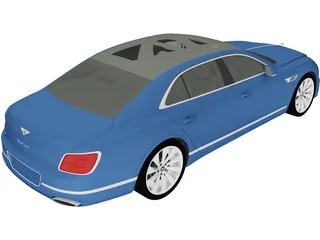 Bentley Flying Spur (2020) 3D Model preview