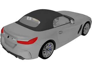 BMW Z4 M-Sport (2019) 3D Model preview