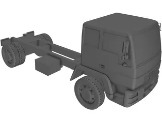 MAN Truck LEM220 3D Model preview