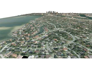 Tampa City 3D Model preview