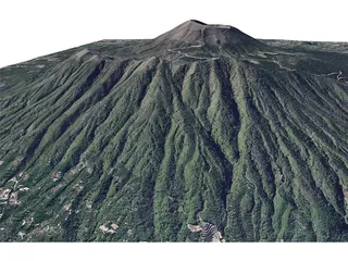 Mount Vesuvio 3D Model preview