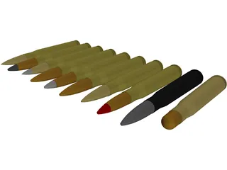 Ammo Pack 3D Model preview