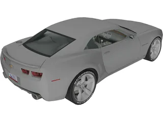 Chevrolet Camaro 3D Model preview