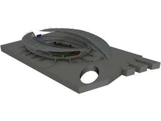 Stadium 3D Model preview