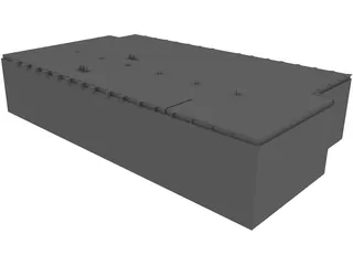 Titanic Swiming Pool 3D Model preview