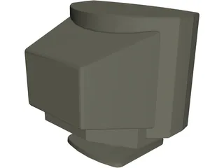 Computer Monitor 3D Model preview