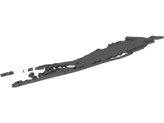 New York Long Island 3D Model preview