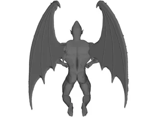 Vampire 3D Model preview