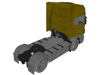 Scania 580 (2005) 3D Model preview