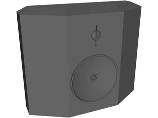 Rear Speaker Focal 800S 3D Model preview