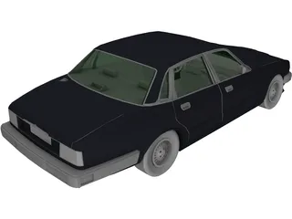 Jaguar XJ6 Sovereign 3D Model preview