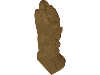 Ganesha 3D Model preview