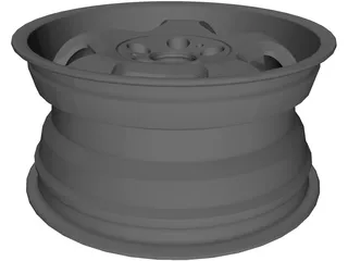 Wheel BMW M3 E36 Sedan 3D Model preview