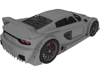Bruttus 7-XR 3D Model preview