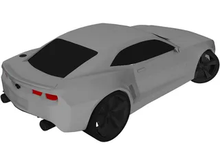 Chevrolet Camaro 3D Model preview