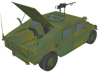Hummer 3D Model preview