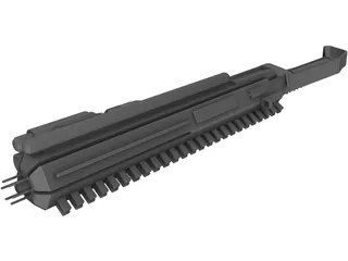 Plasma Launcher 3D Model preview