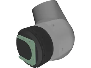 Wescam 16 Inch Camera Pod 3D Model preview