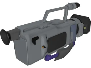 Sony vx1000 VCR 3D Model preview