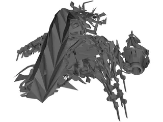 Transformers Movie Scorponok 3D Model preview