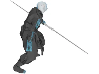 Star Wars Darth Maul 3D Model preview