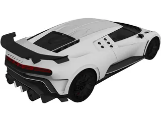 Bugatti Centodieci (2020) 3D Model preview