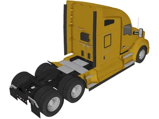 Kenworth T680 (2015) 3D Model preview