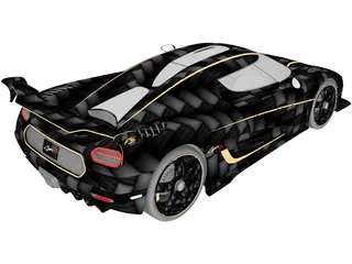 Koenigsegg Agera RS (2015) 3D Model preview