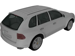 Porsche Cayenne S (2003) 3D Model preview