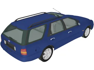 Ford Scorpio Wagon (1994) 3D Model preview