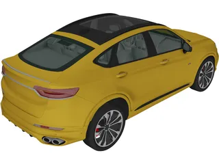 Geely Xingyue (2019) 3D Model preview