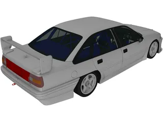 Holden Commodore Touring (1993) 3D Model preview