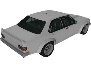Holden Torana Race Car (1977) 3D Model preview
