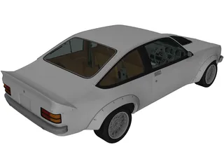 Holden Torana A9X (1977) 3D Model preview