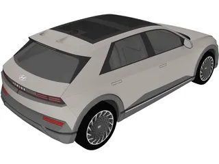 Hyundai Ioniq 5 (2022) 3D Model preview