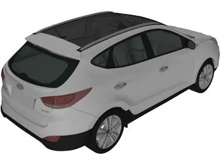 Hyundai ix35 (2011) 3D Model preview