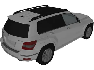 Mercedes-Benz GLK 350 (2010) 3D Model preview