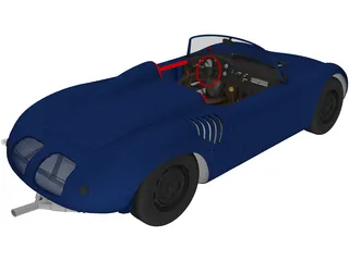 Porsche 718 Spyder RS (1960) 3D Model preview