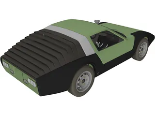 Porsche 911 HLS (1967) 3D Model preview