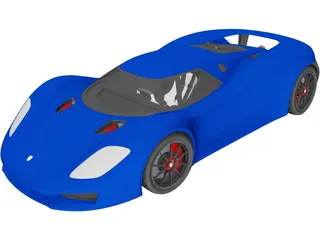 Porsche 917 Concept (2013) 3D Model preview