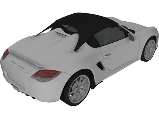 Porsche Boxster Spyder (2011) 3D Model preview