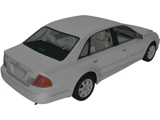 Toyota Avalon XL (2001) 3D Model preview