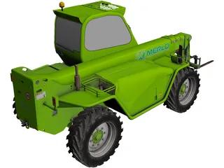 Merlo Handler 40 3D Model preview