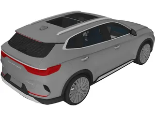 BYD Song Plus 3D Model preview