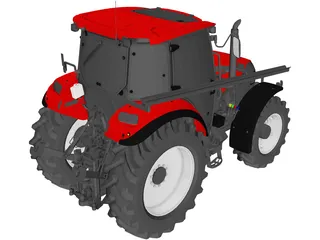 Case IH Farmall C Series 3D Model preview
