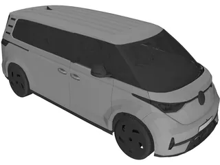 Volkswagen ID Buzz GTX 3D Model preview