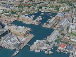 Cape Town City, South Africa (2024) 3D Model preview