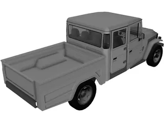 Toyota FJ Cruiser (2006) 3D Model preview
