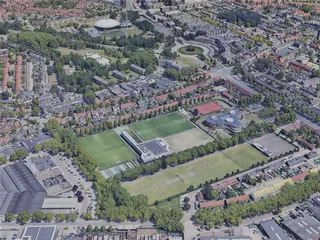 Eindhoven City, Netherlands (2022) 3D Model preview