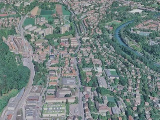 Bern City, Switzerland (2023) 3D Model preview